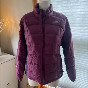 THE NORTH FACE Nuptse 700 Purple Puffer Jacket Coat Goose Down AUDK Women SMALL
